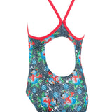 Halocline Girls Snowman Sparkle Swimsuit