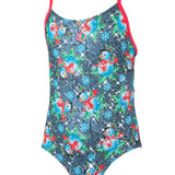 Halocline Girls Snowman Sparkle Swimsuit