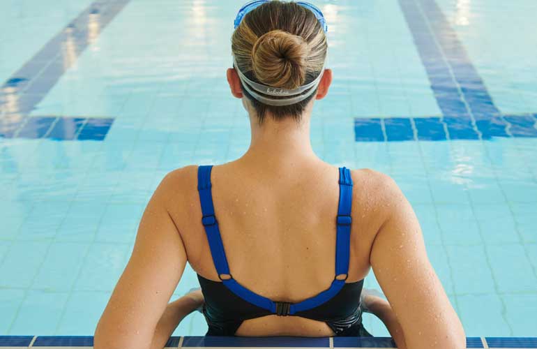 Swimming Costume With Bra Support