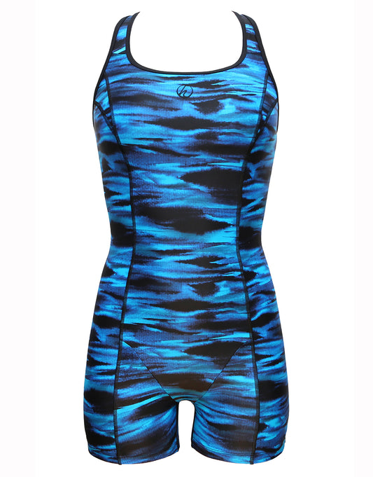 Molly Longer Length Legsuit - Midnight Sea