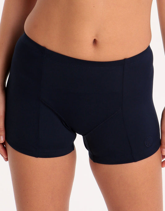 Halocline Womens Sport Swim Shorts - Navy