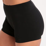 Halocline Womens Sport Swim Shorts - Black