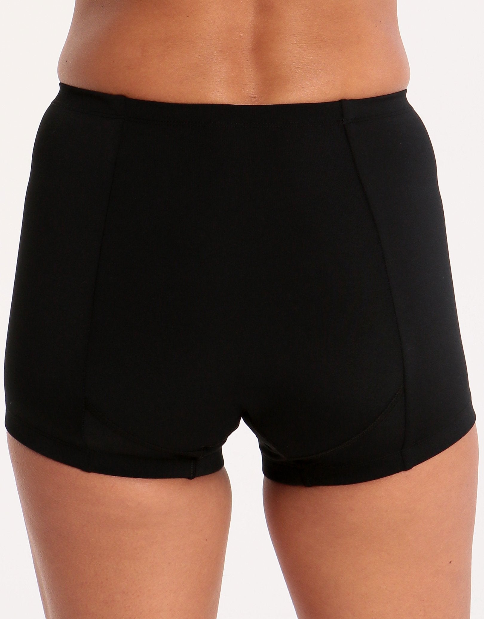 Halocline Womens Sport Swim Shorts - Black