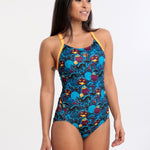 Halocline Pumpkin Cat Swimsuit