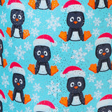 Halocline Girls Festive Penguins Sparkle Swimsuit