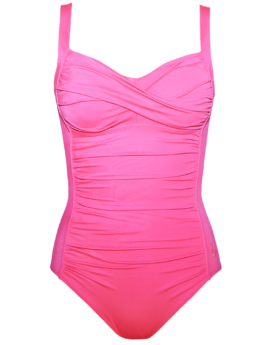 Lucille Longer Length Swimsuit - Pink