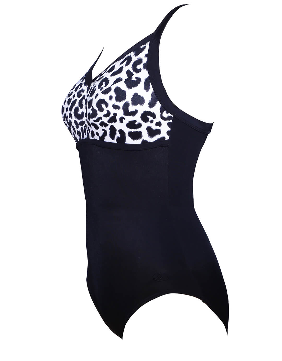 Nancy Longer Length Swimsuit - Leopard