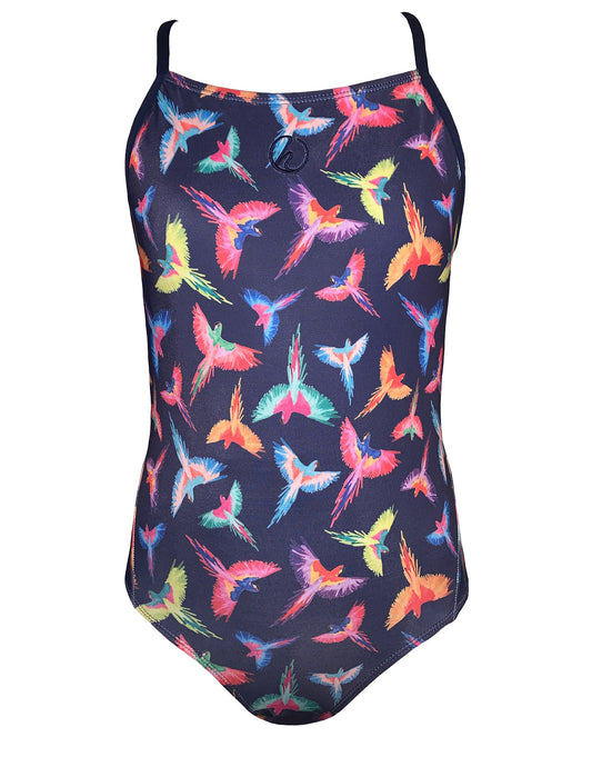 Halocline Girls Parrots Swimsuit