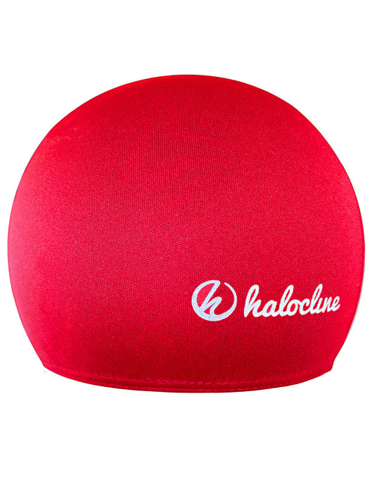 Polyester Swim Cap - Red