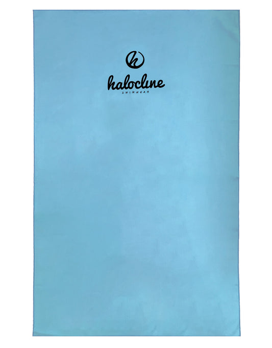 Microfibre Swim Towel - Large / Sky Blue