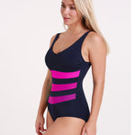Halocline Iris Longer Length Swimsuit - Pink Ombre