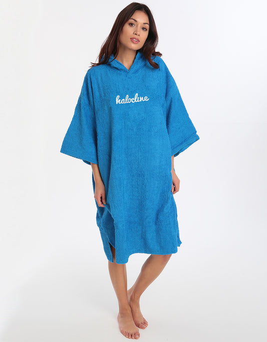 Halocline Adult Towel Robe - Royal Blue