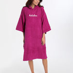 Halocline Adult Towel Robe - Fuchsia