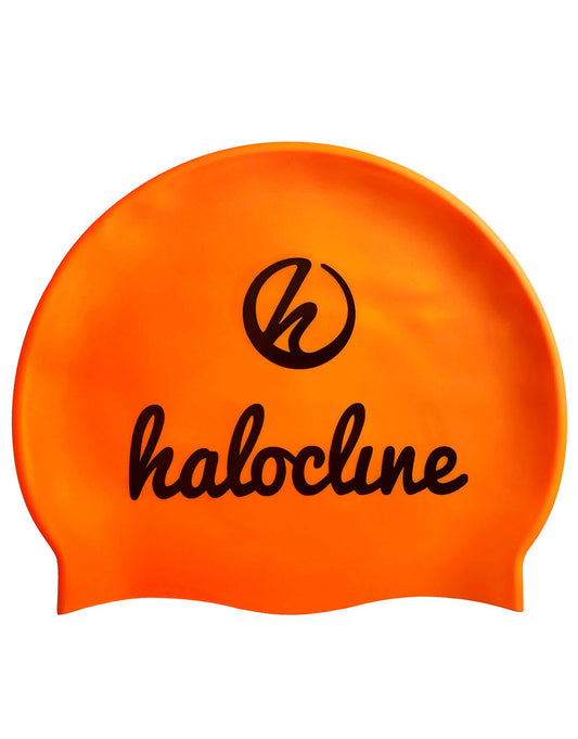 High Visibility Swim Cap - Orange