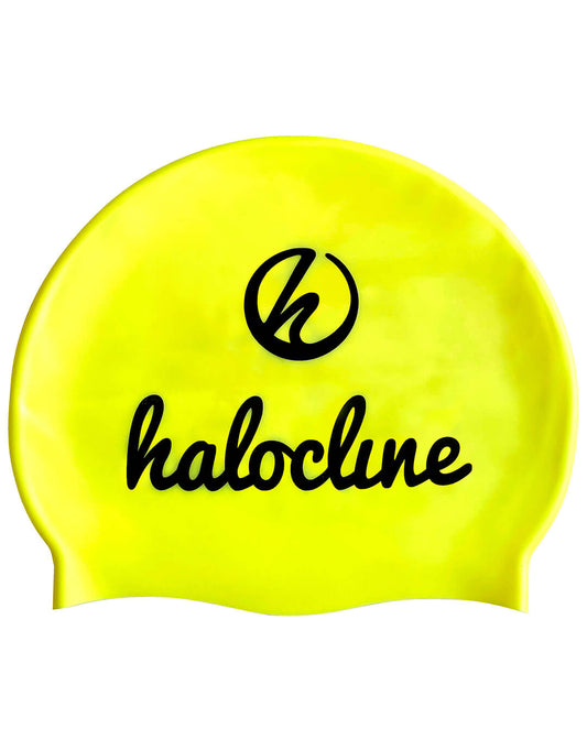 High Visibility Swim Cap - Flo Yellow