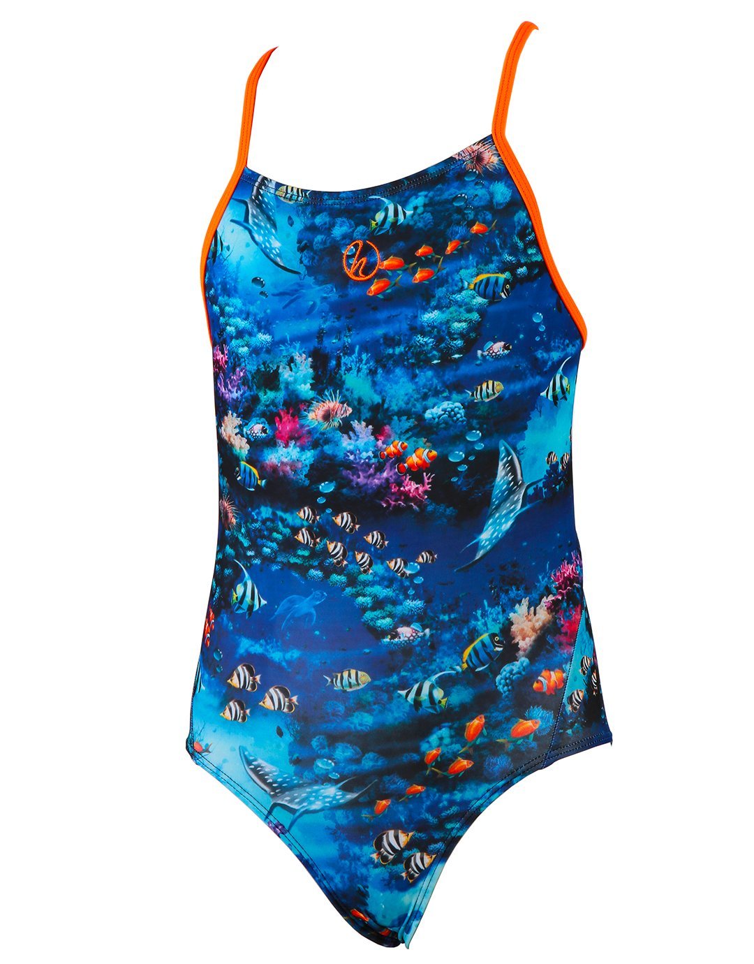 Halocline Girls Rainbow Reef Swimsuit