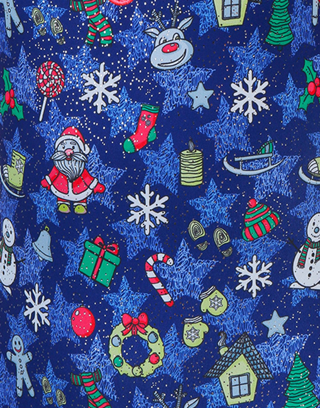 Halocline Girls Santa Sparkle Swimsuit